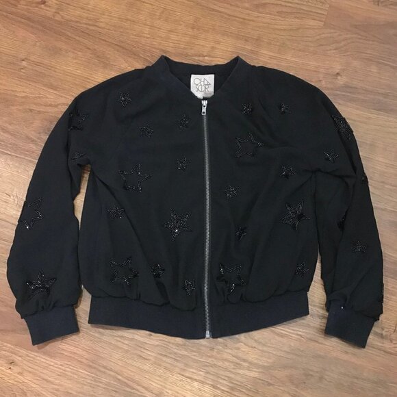 Chaser Star beaded bomber jacket - Picture 2 of 8